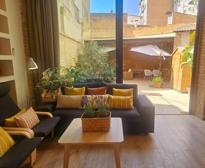 Апартаменты Tradicional Casa Con Patio Ruzafa Валенсия Экстерьер фото